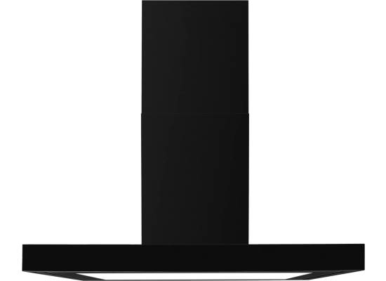 _RABAT_ | Okap przyścienny CIARKO DESIGN T-LIGHT 90 black | 740 m3/h (CDT9002C)