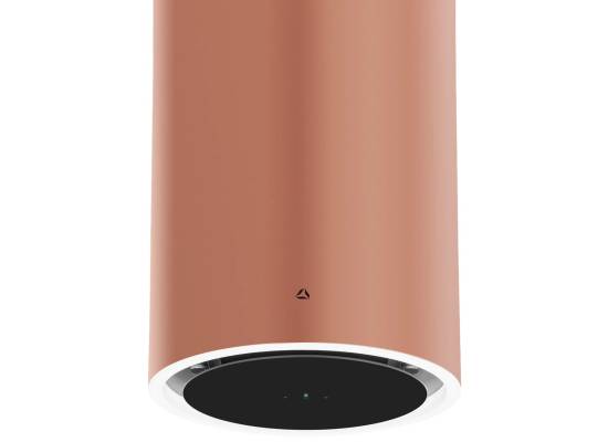 _RABAT_ | Okap wyspowy CIARKO DESIGN TUBUS W 38 rose gold | 670 m3/h (CDW3801R)