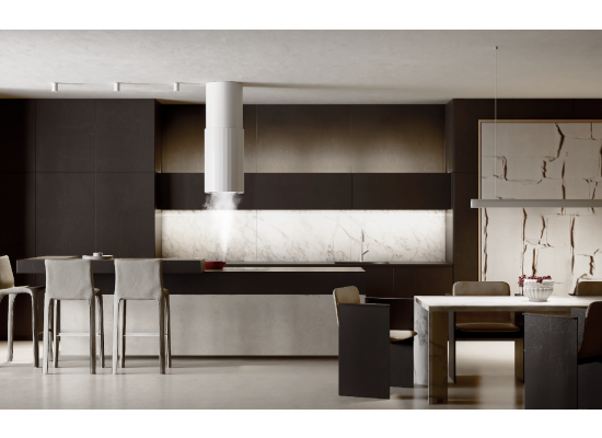 _RABAT_ | Okap wyspowy CIARKO DESIGN ROTO W 38 black | 670 m3/h (CDW3803C) _RABAT_ | Okap wyspowy CIARKO DESIGN ROTO W 38 black | 670 m3/h (CDW3803C)