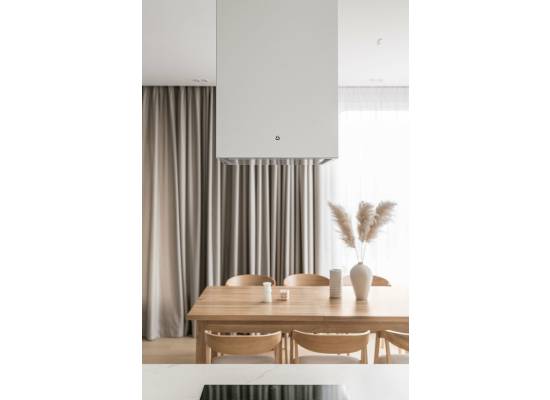 _RABAT_ | Okap wyspowy CIARKO DESIGN CUBE W 40 inox | 680 m3/h (CDW4001I)