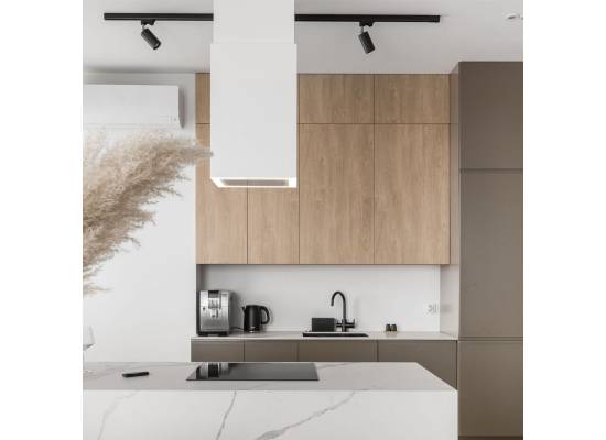 _RABAT_ | Okap wyspowy CIARKO DESIGN CUBE W 40 inox | 680 m3/h (CDW4001I)