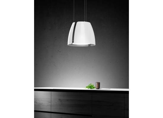 _RABAT_ | Okap wyspowy CIARKO DESIGN MISS W 50 white | 475 m3/h (CDW5001B)