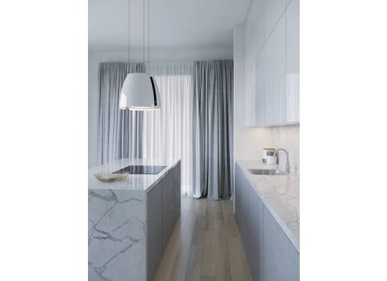 _RABAT_ | Okap wyspowy CIARKO DESIGN MISS W 50 white | 475 m3/h (CDW5001B)