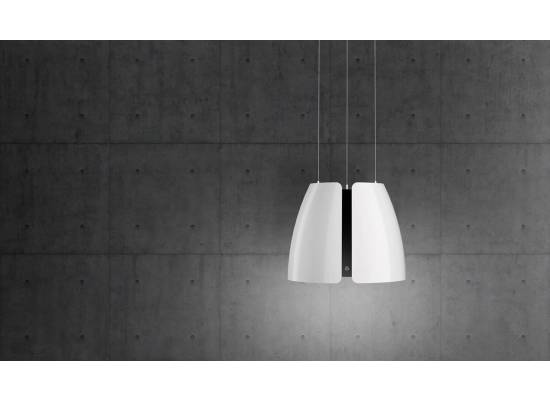 _RABAT_ | Okap wyspowy CIARKO DESIGN MISS W 50 white | 475 m3/h (CDW5001B)