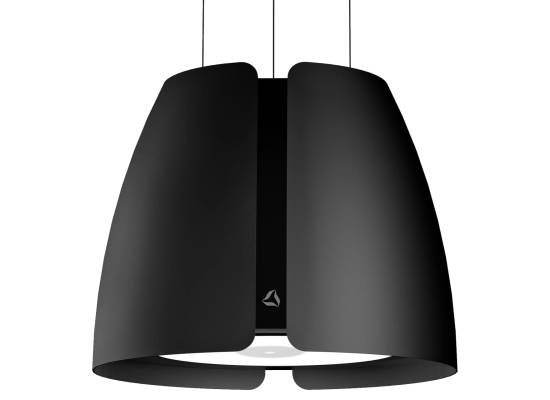 _RABAT_ | Okap wyspowy CIARKO DESIGN MISS W 50 matte black | 475 m3/h (CDW5001CM)