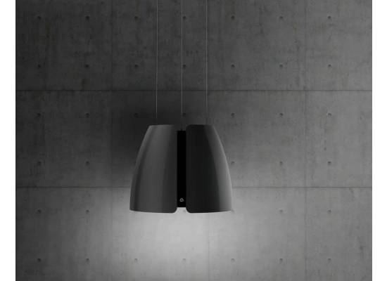 _RABAT_ | Okap wyspowy CIARKO DESIGN MISS W 50 matte black | 475 m3/h (CDW5001CM)