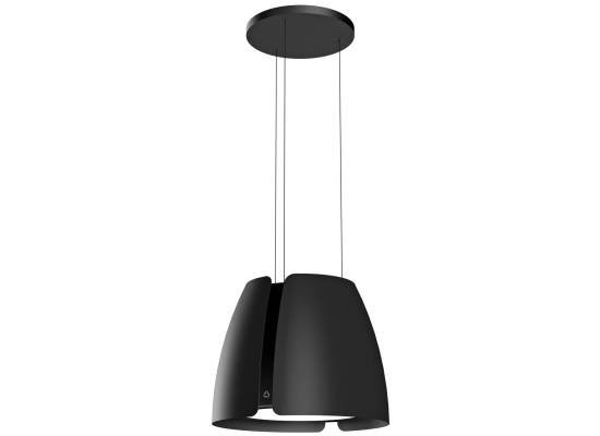 _RABAT_ | Okap wyspowy CIARKO DESIGN MISS W 50 matte black | 475 m3/h (CDW5001CM)