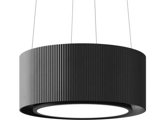 _RABAT_ | Okap wyspowy CIARKO DESIGN MONO LIGHT 60 black | 460 m3/h (CDW6001C)