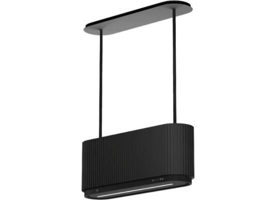 _RABAT_ | Okap wyspowy CIARKO DESIGN MONO W 90 black/black | 550 m3/h (CDW9001BB)