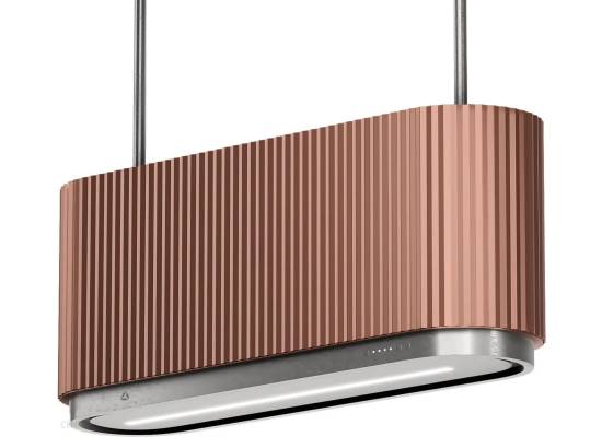 _RABAT_ | Okap wyspowy CIARKO DESIGN MONO W 90 rose gold | 550 m3/h (CDW9001C) _RABAT_ | Okap wyspowy CIARKO DESIGN MONO W 90 rose gold | 550 m3/h (CDW9001C)