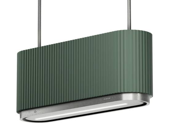 _RABAT_ | Okap wyspowy CIARKO DESIGN MONO W 90 green | 550 m3/h (CDW9001GR)