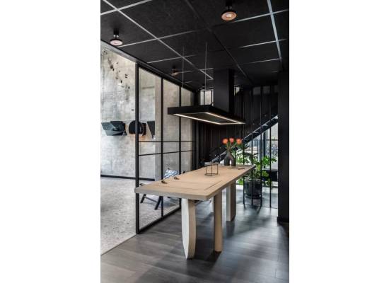 _RABAT_ | Okap wyspowy CIARKO DESIGN MINIMAL 2 black 180 (bez haczyków) | 675 m3/h (CDW1802C)