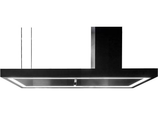 _RABAT_ | Okap wyspowy CIARKO DESIGN MINIMAL 2 black 180 (bez haczyków) | 675 m3/h (CDW1802C)