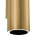 _RABAT_ | Okap przyścienny CIARKO DESIGN ROTO 38 gold steel | 670 m3/h (CDP3803GS)