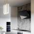 _RABAT_ | Okap przyścienny CIARKO DESIGN TRIO 90 black + inox | 550 m3/h (CDP9001CI)