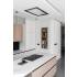 _RABAT_ | Okap sufitowy CIARKO DESIGN SU LIGHT 90x60 inox + white | 750 m3/h (CDS9001IB)