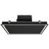 _RABAT_ | Okap sufitowy CIARKO DESIGN SU FRAME 90x60 black | 750 m3/h (CDS9002C)