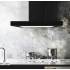 _RABAT_ | Okap przyścienny CIARKO DESIGN T-LIGHT 60 black | 730 m3/h (CDT6002C)