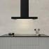 _RABAT_ | Okap przyścienny CIARKO DESIGN T-LIGHT 90 black | 740 m3/h (CDT9002C)