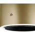 _RABAT_ | Okap wyspowy CIARKO DESIGN TUBUS W 38 gold steel | 670 m3/h (CDW3801GS)