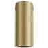 _RABAT_ | Okap wyspowy CIARKO DESIGN TUBUS W 38 gold steel | 670 m3/h (CDW3801GS)