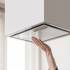 _RABAT_ | Okap wyspowy CIARKO DESIGN CUBE W 40 inox | 680 m3/h (CDW4001I)