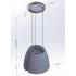 _RABAT_ | Okap wyspowy CIARKO DESIGN MISS W 50 white | 475 m3/h (CDW5001B)
