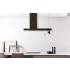 _RABAT_ | Okap wyspowy CIARKO DESIGN MINIMAL 2 black 120 (z haczykami) | 670 m3/h (CDW1202C+U)