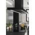 _RABAT_ | Okap wyspowy CIARKO DESIGN MINIMAL 2 black 120 (z haczykami) | 670 m3/h (CDW1202C+U)