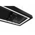 _RABAT_ | Okap wyspowy CIARKO DESIGN MINIMAL 2 black 120 (z haczykami) | 670 m3/h (CDW1202C+U)