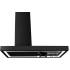 _RABAT_ | Okap wyspowy CIARKO DESIGN MINIMAL 2 black 120 (z haczykami) | 670 m3/h (CDW1202C+U)