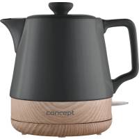 Czajnik elektryczny CONCEPT ceramiczny 1,0 l, antracyt RK0062 Czajnik elektryczny CONCEPT ceramiczny 1,0 l, antracyt RK0062