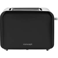 Toster CONCEPT BLACK stal nierdzewna TE2052