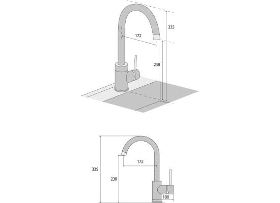 Bateria CONCEPT CZARNA BDG3334bc