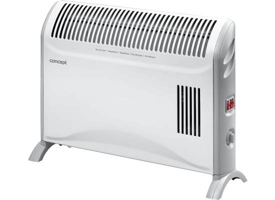 Konwektor elektryczny CONCEPT TURBO biel KS3007 | 2000 W