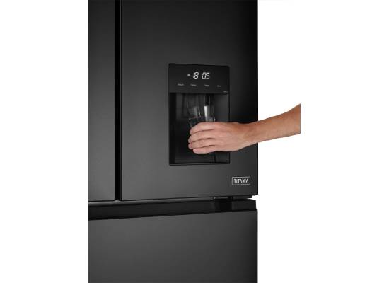 Lodówka CONCEPT Frenchdoor TITANIA LA6683ds