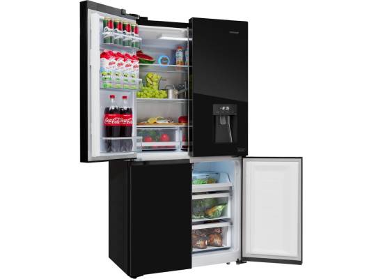 Lodówka CONCEPT Multidoor Quattro BLACK LA8891bc