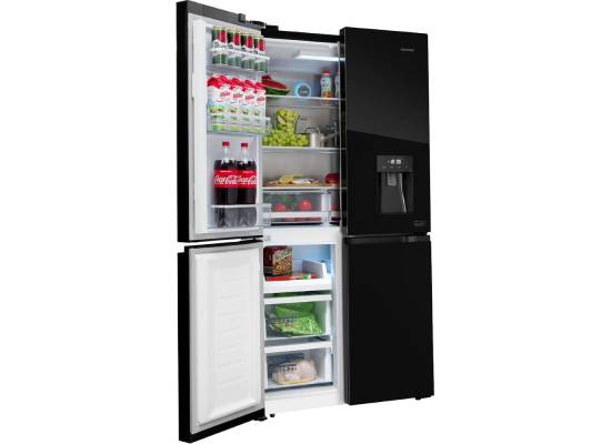 Lodówka CONCEPT Multidoor Quattro BLACK LA8891bc