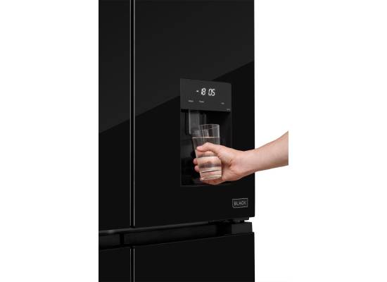 Lodówka CONCEPT Multidoor Quattro BLACK LA8891bc