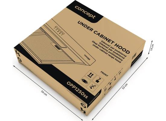 Okap podszafkowy CONCEPT OPP1250SS