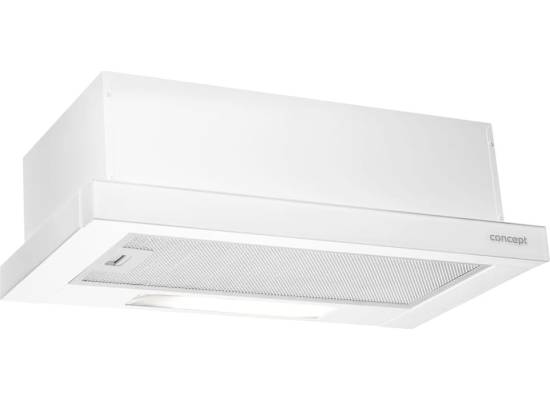 Okap teleskopowy CONCEPT OPV3560 WH linia WHITE