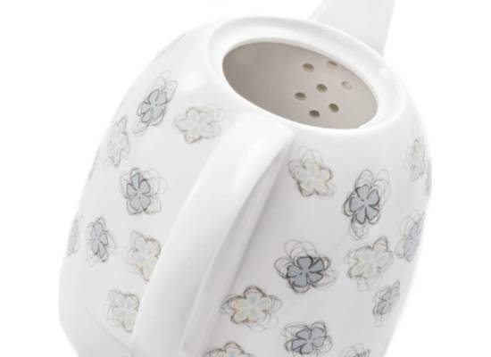 Czajnik elektryczny CONCEPT ceramiczny biały kwiatki 1,0 l RK0010ne