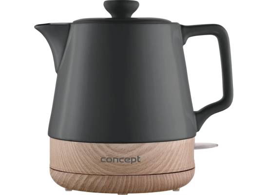 Czajnik elektryczny CONCEPT ceramiczny 1,0 l, antracyt RK0062