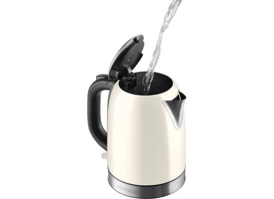 Czajnik elektryczny CONCEPT 1,7 l STRIX stal nierdzewna kremowy RK3242