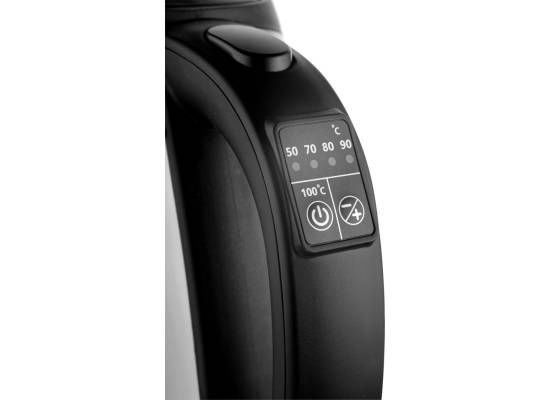 Czajnik elektryczny CONCEPT szklany 1,7 l regulacja temperatury RK4120