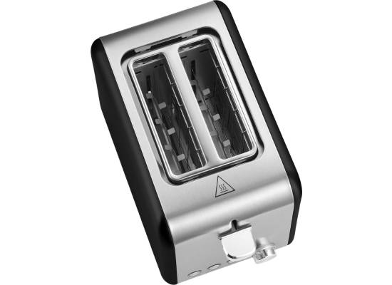 Toster CONCEPT BLACK stal nierdzewna TE2052