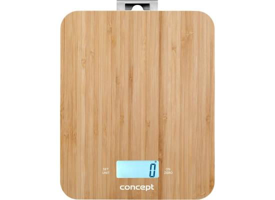 Waga kuchenna cyfrowa CONCEPT 15 kg BAMBOO VK5714