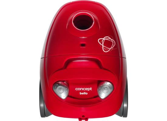 Odkurzacz workowy CONCEPT Bello czerwony VP8350 | 700 W