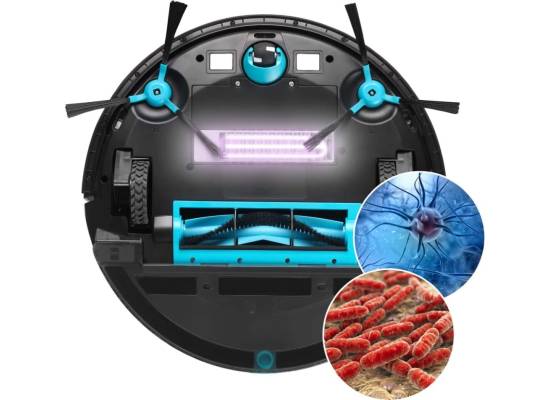 Robot sprzątający z mopowaniem 3w1 CONCEPT RoboCross Gyro Defender UVC VR2020