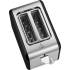 Toster CONCEPT BLACK stal nierdzewna TE2052
